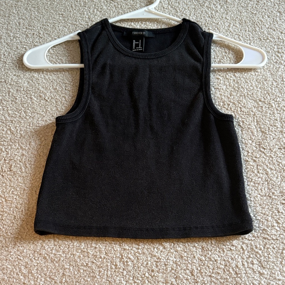 Forever 21 Black Tank Top
